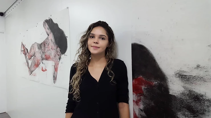 Nayana Camurça faz 1ª exposição da carreira na ITV Cultural