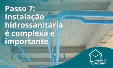 70% dos problemas em uma casa ocorrem na instalação hidrossanitária